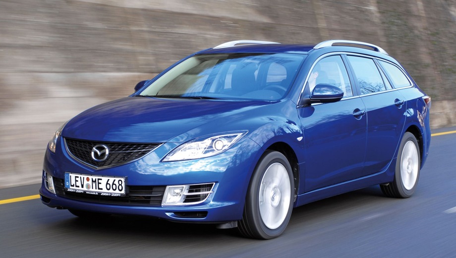 Mazda 6 Wagon. Выпускается с 2007 года. Три базовые комплектации. Цены от 912 000 до 1 032 000 руб.Двигатель от 1.8 до 2.0, бензиновый. Привод передний. КПП: механическая и автоматическая.