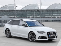 Audi RS6 Avant. Выпускается с 2013 года. Одна базовая комплектация. Цена 8 230 000 руб.Двигатель 4.0, бензиновый. Привод полный. КПП: автоматическая.