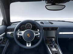 Porsche 911 Turbo Cabriolet (2013). Выпускается с 2013 года. Две базовые комплектации. Цены от 12 629 000 до 14 263 000 руб.Двигатель 3.8, бензиновый. Привод полный. КПП: роботизированная.