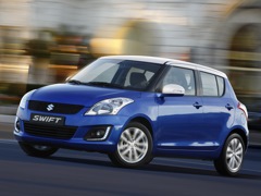 Suzuki Swift 5D. Выпускается с 2011 года. Четыре базовые комплектации. Цены от 584 000 до 769 000 руб.Двигатель 1.2, бензиновый. Привод передний и полный. КПП: механическая и автоматическая.