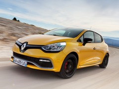 Renault Clio RS. Выпускается с 2013 года. Одна базовая комплектация. Цена 1 503 990 руб.Двигатель 1.6, бензиновый. Привод передний. КПП: роботизированная.