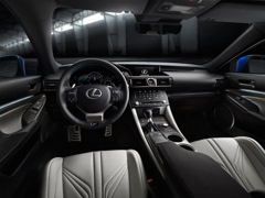 Lexus RC F. Выпускается с 2014 года. Одна базовая комплектация. Цена 6 484 000 руб.Двигатель 5.0, бензиновый. Привод задний. КПП: автоматическая.