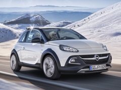 Opel Adam Rocks. Выпускается с 2012 года. Две базовые комплектации. Цены от 814 000 до 924 000 руб.Двигатель от 1.0 до 1.4, бензиновый. Привод передний. КПП: роботизированная и механическая.