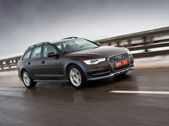 Audi A6 Allroad (2011). Выпускается с 2011 года. Три базовые комплектации. Цены от 4 222 000 до 4 622 000 руб.Двигатель 3.0, бензиновый. Привод полный. КПП: роботизированная.