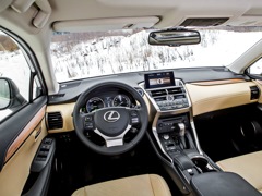 Lexus NX (2014). Выпускается с 2014 года. Десять базовых комплектаций. Цены от 2 157 000 до 3 422 000 руб.Двигатель от 2.0 до 2.5, бензиновый и гибридный. Привод передний и полный. КПП: вариатор и автоматическая.