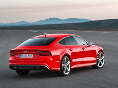Audi RS7. Выпускается с 2013 года. Одна базовая комплектация. Цена 8 500 000 руб.Двигатель 4.0, бензиновый. Привод полный. КПП: автоматическая.