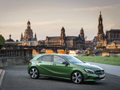 Mercedes-Benz A (2012). Выпускается с 2012 года. Одна базовая комплектация. Цена 1 680 000 руб.Двигатель 1.6, бензиновый. Привод передний. КПП: роботизированная.