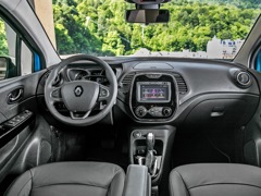 Renault Kaptur (2016). Выпускается с 2016 года. Пятнадцать базовых комплектаций. Цены от 1 000 000 до 1 426 000 руб.Двигатель от 1.6 до 2.0, бензиновый. Привод передний и полный. КПП: механическая, вариатор и автоматическая.