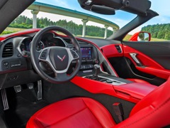 Chevrolet Corvette Stingray. Выпускается с 2014 года. Одна базовая комплектация. Цена 6 350 000 руб.Двигатель 6.2, бензиновый. Привод задний. КПП: автоматическая.