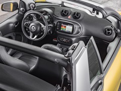 Smart Fortwo Cabrio. Выпускается с 2016 года. Шесть базовых комплектаций. Цены от 1 100 000 до 1 726 967 руб.Двигатель 0.9, бензиновый. Привод задний. КПП: роботизированная.