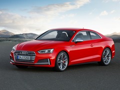 Audi S5. Выпускается с 2016 года. Одна базовая комплектация. Цена 4 600 000 руб.Двигатель 3.0, бензиновый. Привод полный. КПП: автоматическая.