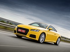 Audi TT. Выпускается с 2014 года. Одна базовая комплектация. Цена 2 740 000 руб.Двигатель 2.0, бензиновый. Привод полный. КПП: роботизированная.