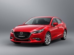 Mazda 3 Sedan (2013). Выпускается с 2013 года. Три базовые комплектации. Цены от 1 243 000 до 1 421 300 руб.Двигатель от 1.5 до 1.6, бензиновый. Привод передний. КПП: автоматическая.