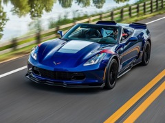 Chevrolet Corvette Grand Sport. Выпускается с 2017 года. Одна базовая комплектация. Цена 7 500 000 руб.Двигатель 6.2, бензиновый. Привод задний. КПП: автоматическая.