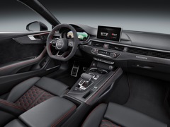 Audi RS 5 (2017). Выпускается с 2017 года. Одна базовая комплектация. Цена 6 045 000 руб.Двигатель 2.9, бензиновый. Привод полный. КПП: автоматическая.