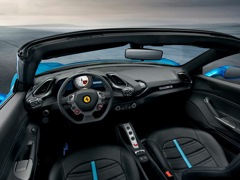 Ferrari 488 Spider. Выпускается с 2015 года. Одна базовая комплектация. Цена 22 600 000 руб.Двигатель 3.9, бензиновый. Привод задний. КПП: роботизированная.