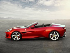 Ferrari Portofino. Выпускается с 2017 года. Одна базовая комплектация. Цена 19 500 000 руб.Двигатель 3.9, бензиновый. Привод задний. КПП: роботизированная.