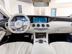 Mercedes-Benz S Coupe 63 AMG. Выпускается с 2017 года. Одна базовая комплектация. Цена 12 370 000 руб.Двигатель 4.0, бензиновый. Привод полный. КПП: автоматическая.
