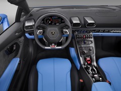 Lamborghini Huracan Spyder. Выпускается с 2014 года. Одна базовая комплектация. Цена 15 352 474 руб.Двигатель 5.2, бензиновый. Привод полный. КПП: роботизированная.