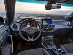 Mercedes-Benz X. Выпускается с 2017 года. Пять базовых комплектаций. Цены от 3 222 000 до 4 545 000 руб.Двигатель от 2.3 до 3.0, дизельный. Привод полный. КПП: механическая и автоматическая.