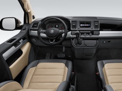 Volkswagen Multivan. Выпускается с 2015 года. Двадцать девять базовых комплектаций. Цены от 2 764 400 до 5 111 100 руб.Двигатель 2.0, дизельный и бензиновый. Привод передний и полный. КПП: механическая и роботизированная.
