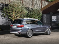 BMW X7. Выпускается с 2018 года. Пять базовых комплектаций. Цены от 6 660 000 до 10 450 000 руб.Двигатель от 3.0 до 4.4, дизельный и бензиновый. Привод полный. КПП: автоматическая.
