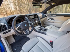 BMW 8 Series. Выпускается с 2018 года. Три базовые комплектации. Цены от 7 750 000 до 9 570 000 руб.Двигатель от 3.0 до 4.4, бензиновый и дизельный. Привод полный. КПП: автоматическая.