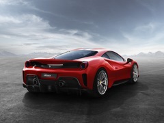 Ferrari 488 Pista. Выпускается с 2018 года. Одна базовая комплектация. Цена 23 000 000 руб.Двигатель 3.9, бензиновый. Привод задний. КПП: роботизированная.