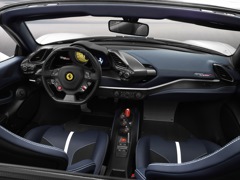 Ferrari 488 Pista Spider. Выпускается с 2018 года. Одна базовая комплектация. Цена 24 000 000 руб.Двигатель 3.9, бензиновый. Привод задний. КПП: роботизированная.