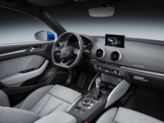 Audi A3 Sedan (2016). Выпускается с 2016 года. Шесть базовых комплектаций. Цены от 2 009 000 до 2 300 000 руб.Двигатель от 1.4 до 2.0, бензиновый. Привод передний и полный. КПП: роботизированная.