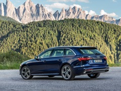 Audi A4 Avant. Выпускается с 2019 года. Двенадцать базовых комплектаций. Цены от 3 050 000 до 4 082 000 руб.Двигатель 2.0, бензиновый. Привод передний и полный. КПП: роботизированная.