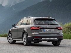 Audi A4 Allroad. Выпускается с 2019 года. Две базовые комплектации. Цены от 3 995 000 до 4 105 000 руб.Двигатель 2.0, бензиновый. Привод полный. КПП: роботизированная.