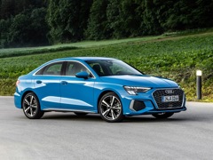 Audi A3 Sedan. Выпускается с 2020 года. Четыре базовые комплектации. Цены от 2 610 000 до 2 986 000 руб.Двигатель 1.4, бензиновый. Привод передний. КПП: автоматическая.