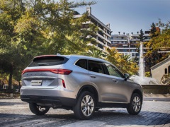 Haval M6. Выпускается с 2021 года. Две базовые комплектации. Цены от 2 279 000 до 2 399 000 руб.Двигатель 1.5, бензиновый. Привод передний. КПП: механическая и роботизированная.