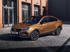 Lada Vesta Cross. Выпускается с 2022 года. Шесть базовых комплектаций. Цены от 1 745 900 до 1 992 900 руб.Двигатель от 1.6 до 1.8, бензиновый. Привод передний. КПП: механическая и вариатор.