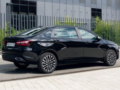 Lada Aura. Выпускается с 2024 года. Две базовые комплектации. Цены от 2 599 000 до 2 799 000 руб.Двигатель 1.8, бензиновый. Привод передний. КПП: вариатор.