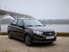 Lada Granta Sport. Выпускается с 2018 года. Одна базовая комплектация. Цена 1 448 000 руб.Двигатель 1.6, бензиновый. Привод передний. КПП: механическая.