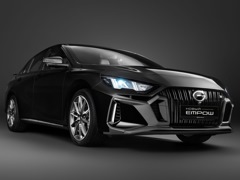 GAC Empow. Выпускается с 2024 года. Две базовые комплектации. Цена 2 999 000 руб.Двигатель 1.5, бензиновый. Привод передний. КПП: роботизированная.