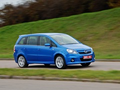 Opel Zafira OPC. Выпускается с 2005 года. Одна базовая комплектация. Цена 1 113 400 руб.Двигатель 2.0, бензиновый. Привод передний. КПП: механическая.