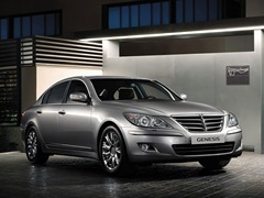 Hyundai Genesis (2007). Выпускается с 2007 года. Одна базовая комплектация. Цена 2 350 000 руб.Двигатель 3.8, бензиновый. Привод задний. КПП: автоматическая.
