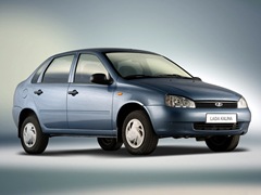 Lada Kalina sedan. Выпускается с 2004 года. Пять базовых комплектаций. Цены от 269 900 до 346 900 руб.Двигатель от 1.4 до 1.6, бензиновый. Привод передний. КПП: механическая.