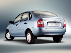 Lada Kalina sedan. Выпускается с 2004 года. Пять базовых комплектаций. Цены от 269 900 до 346 900 руб.Двигатель от 1.4 до 1.6, бензиновый. Привод передний. КПП: механическая.