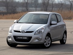 Hyundai i20 3D. Выпускается с 2008 года. Две базовые комплектации. Цены от 449 900 до 537 900 руб.Двигатель от 1.2 до 1.4, бензиновый. Привод передний. КПП: механическая.