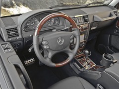 Mercedes-Benz G 55 AMG. Выпускается с 1990 года. Одна базовая комплектация. Цена 7 050 000 руб.Двигатель 5.4, бензиновый. Привод полный. КПП: автоматическая.