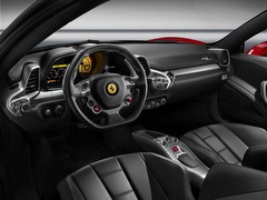 Ferrari 458. Выпускается с 2009 года. Одна базовая комплектация. Цена 11 361 310 руб.Двигатель 4.5, бензиновый. Привод задний. КПП: роботизированная.