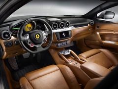 Ferrari FF. Выпускается с 2011 года. Одна базовая комплектация. Цена 14 273 524 руб.Двигатель 6.3, бензиновый. Привод полный. КПП: роботизированная.