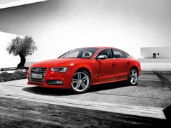 Audi S5 Sportback (2011). Выпускается с 2011 года. Одна базовая комплектация. Цена 3 880 000 руб.Двигатель 3.0, бензиновый. Привод полный. КПП: роботизированная.