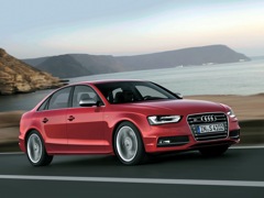 Audi S4. Выпускается с 2008 года. Одна базовая комплектация. Цена 3 300 000 руб.Двигатель 3.0, бензиновый. Привод полный. КПП: роботизированная.