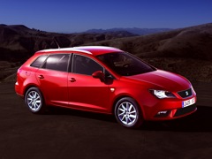 SEAT Ibiza ST. Выпускается с 2010 года. Восемь базовых комплектаций. Марка официально не представлена на российском рынке.Двигатель от 1.2 до 1.6, бензиновый. Привод передний. КПП: механическая и роботизированная.