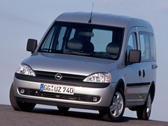 Opel Combo Tour. Выпускается с 2001 года. Пять базовых комплектаций. Цены от 497 900 до 595 500 руб.Двигатель от 1.2 до 1.4, бензиновый и дизельный. Привод передний. КПП: механическая.